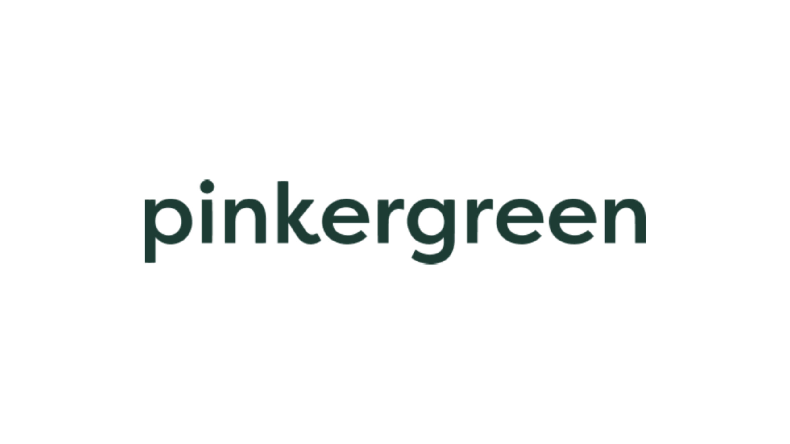 Pinkergreen - We're logo